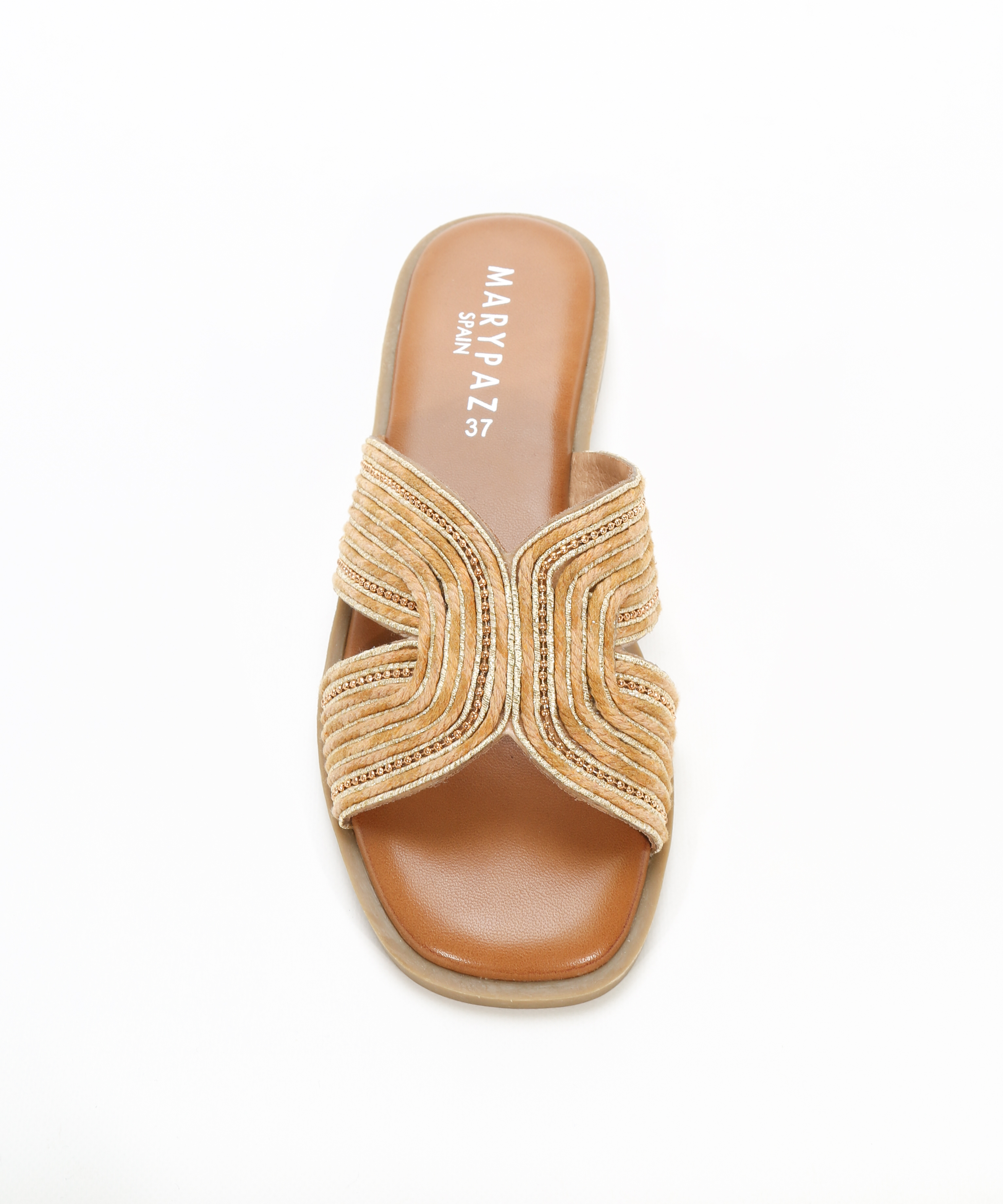 Sandalia plana cruceta image number null